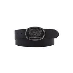 LEVIS - Cinturón Hombre Billy Plaque Belt Regular Black Negro