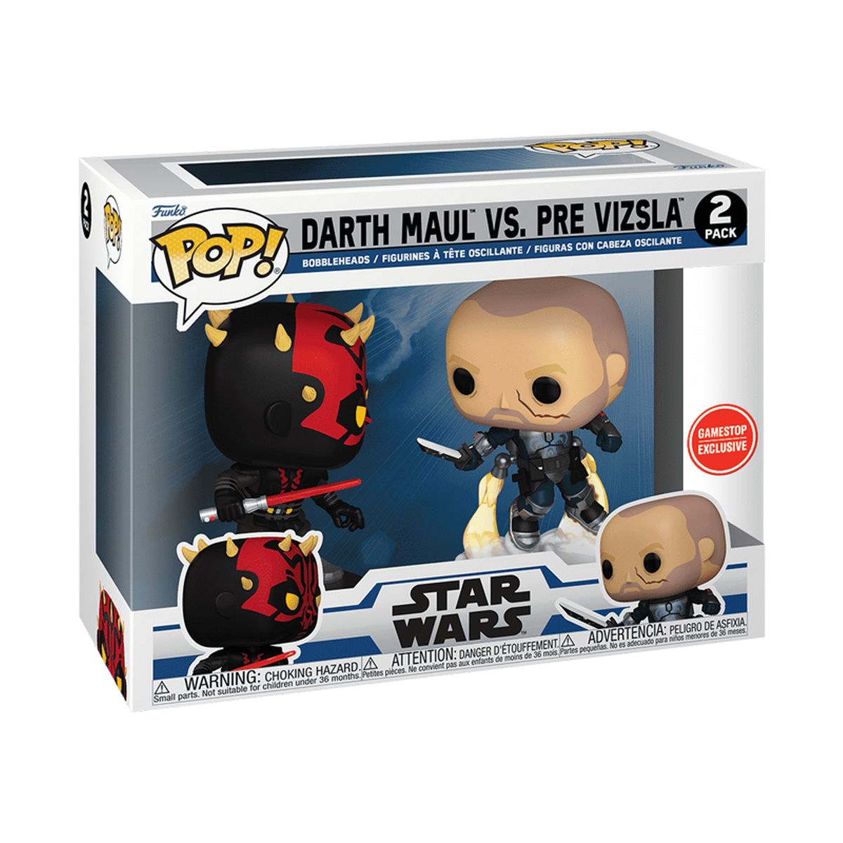 FUNKO - Funko Pop Darth Maul vs Pre Vizsla