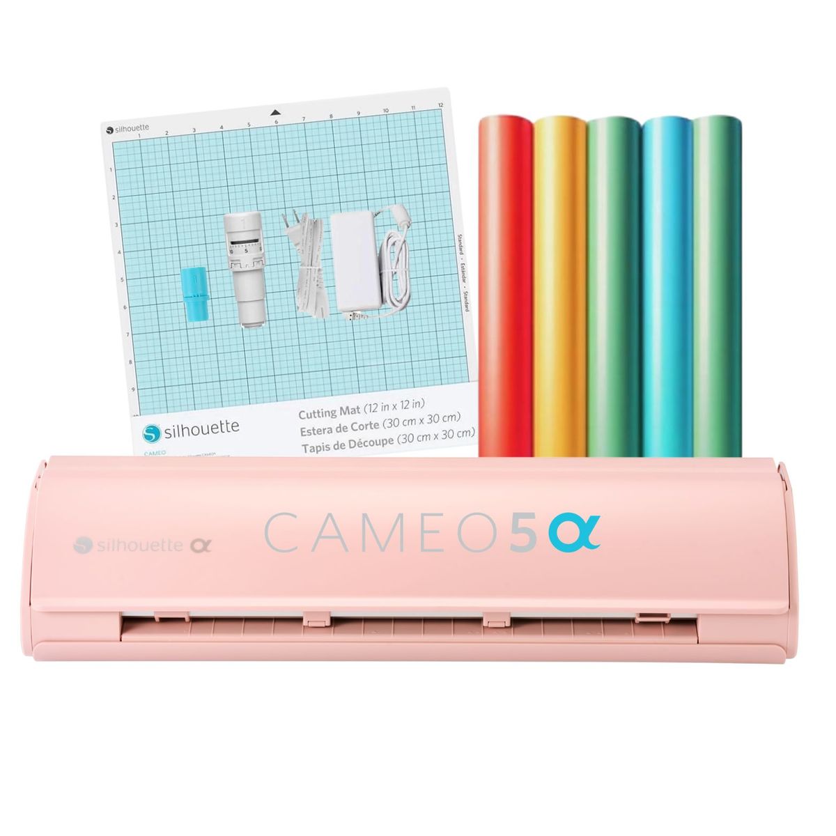 SILHOUETTE - SILHOUETTE CAMEO 5 ALPHA ROSADA