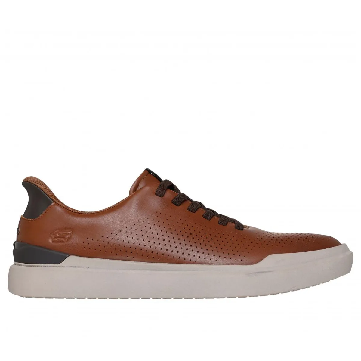 SKECHERS - Zapatos Hombre Slip-ins Owen BR Café Skechers