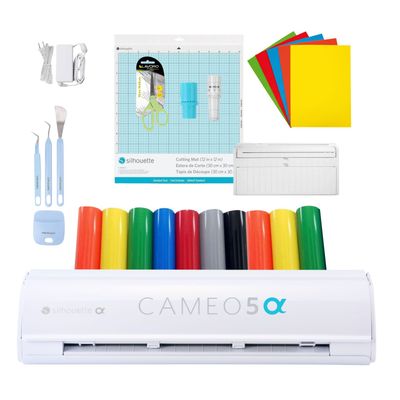 Silhouette Kit Emprendedor Cameo 5 Alpha White