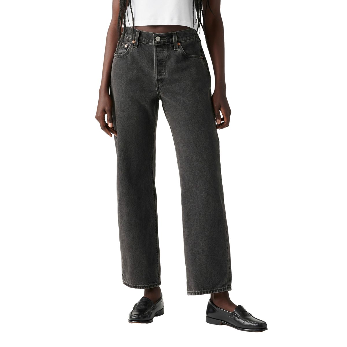 LEVIS - Jeans Mujer 501 '90s Ankle Negro Levis