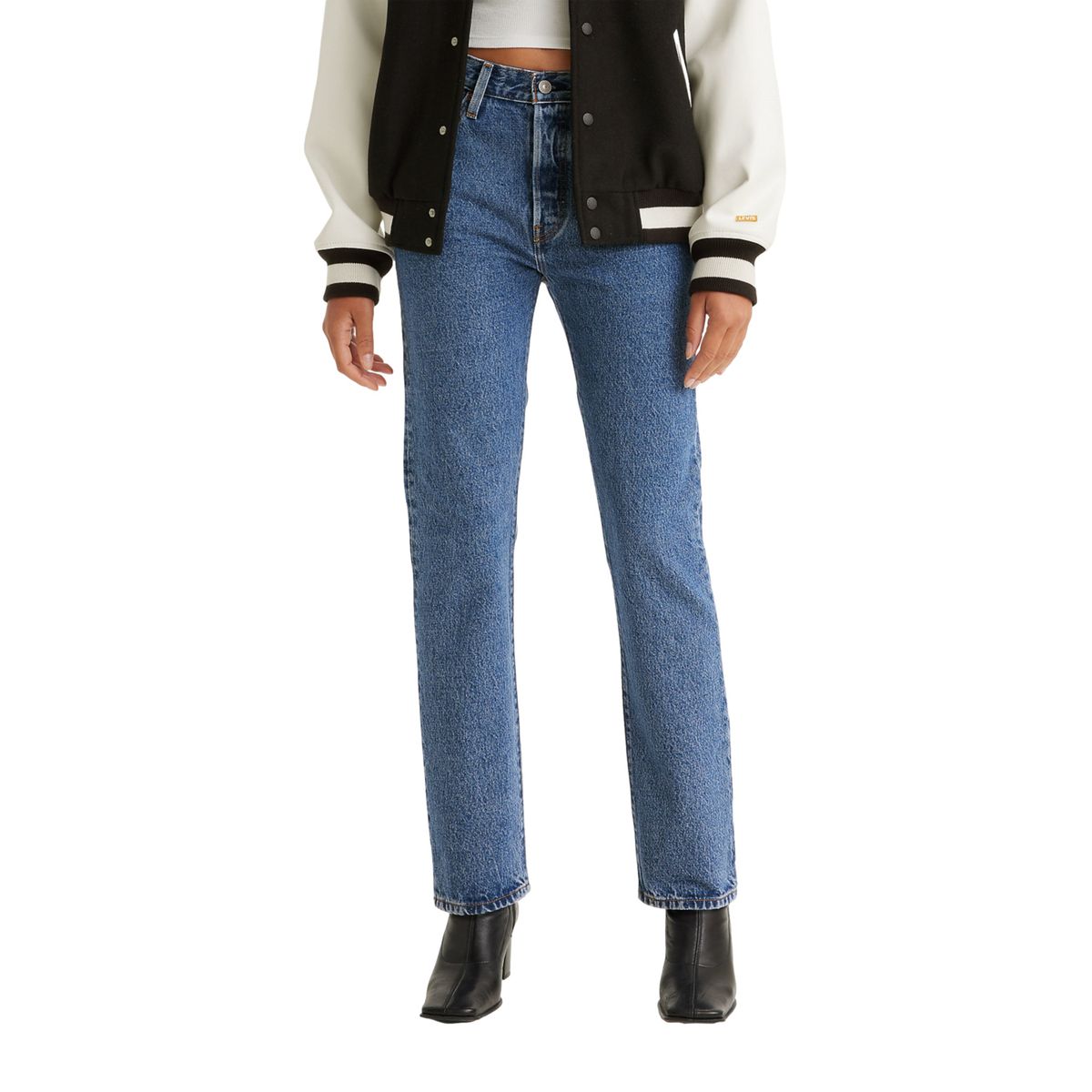 LEVIS - Jeans Mujer 501 Azul Levis