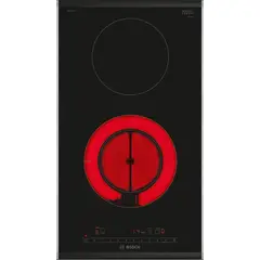 BOSCH - Encimera Vitrocerámica 30 cm 2 quemadores