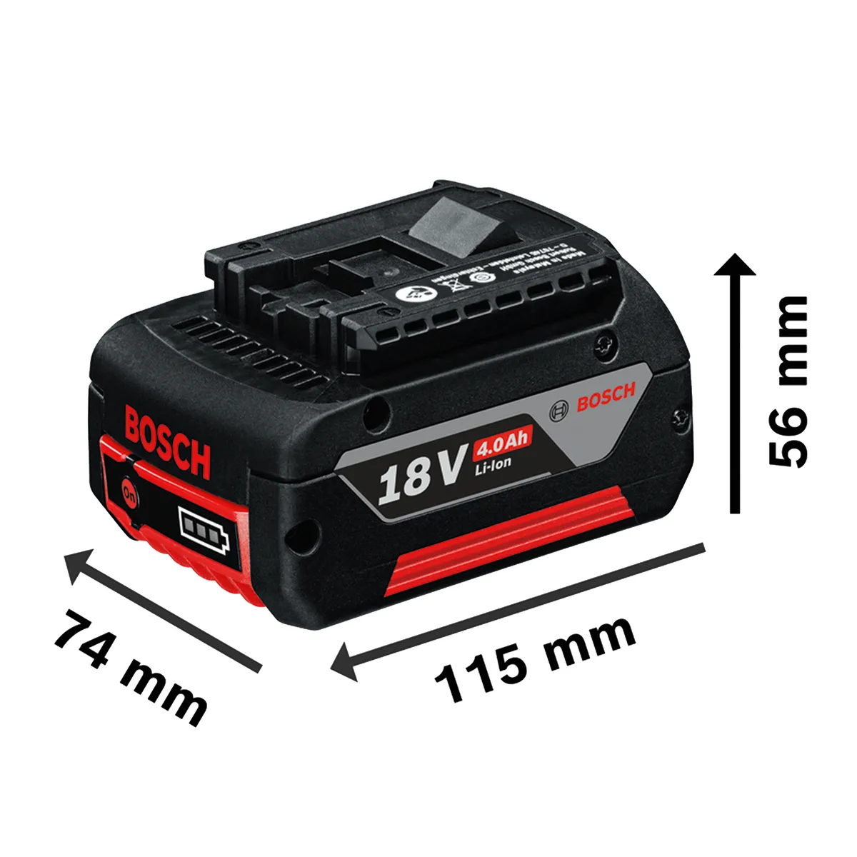 BOSCH - Starter Kit Bosch 2 Baterías 18V-4AH + Cargador 18V-40 Bosch