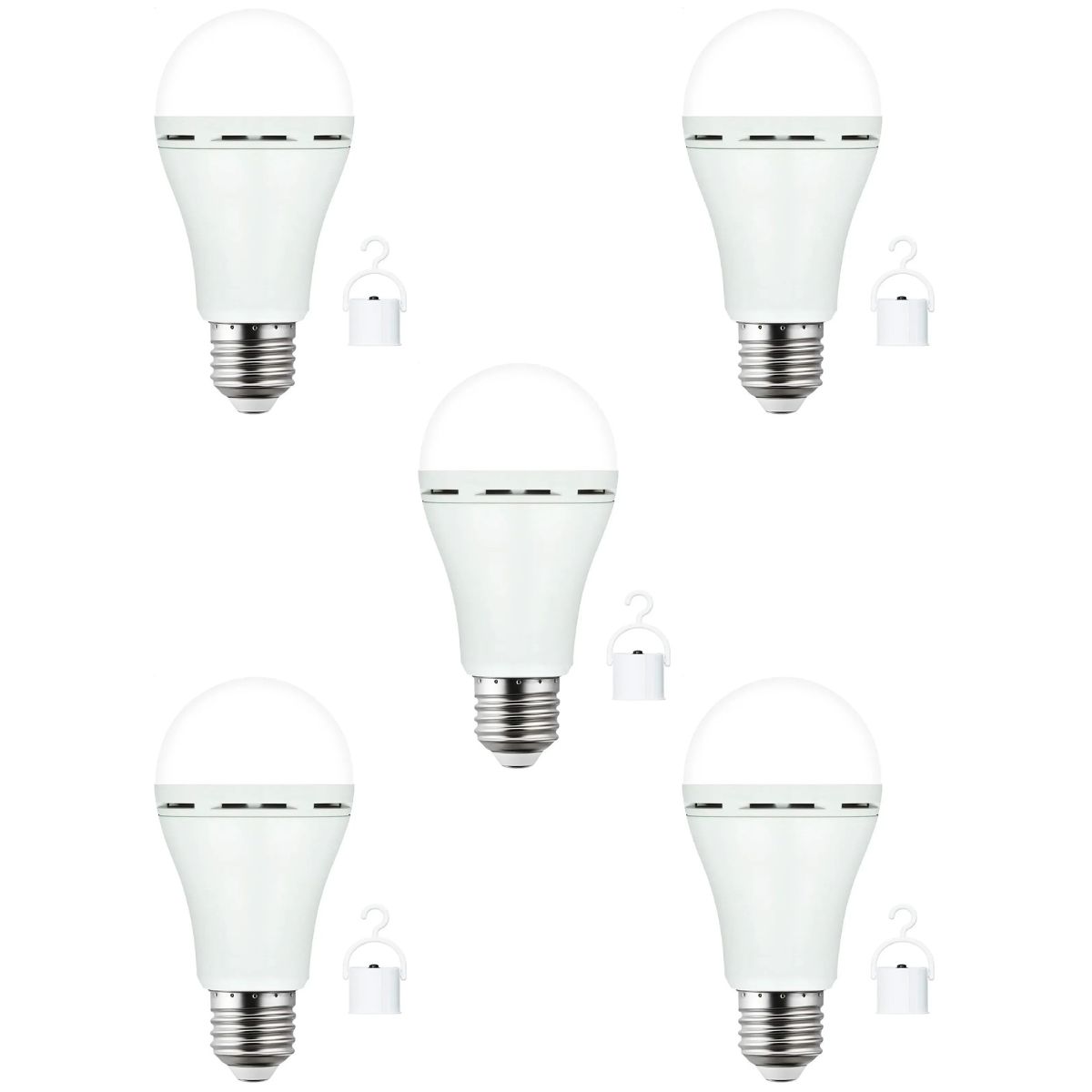 Ampolleta led de emergencia 9W A70 65000k pack 5un Casa VIVA, marca GENERICO - Foto Principal