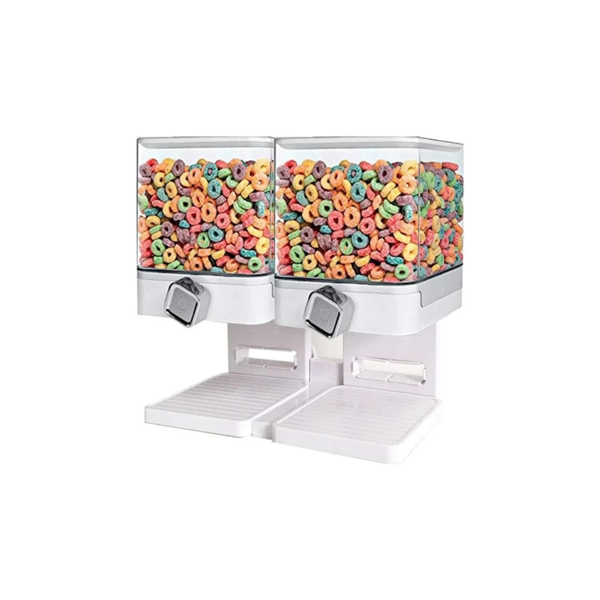 GENERICO - Dispensador De Cereal Dispensador De Cereales Dispensa Doble