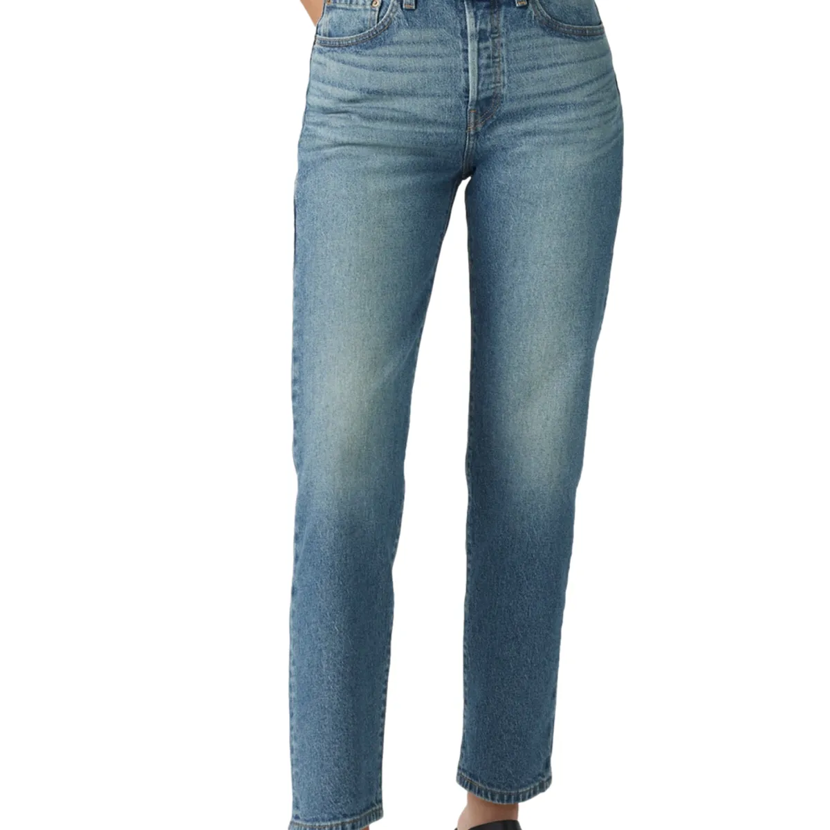 LEVIS - Jeans Mujer 501 Crop Celeste Levis