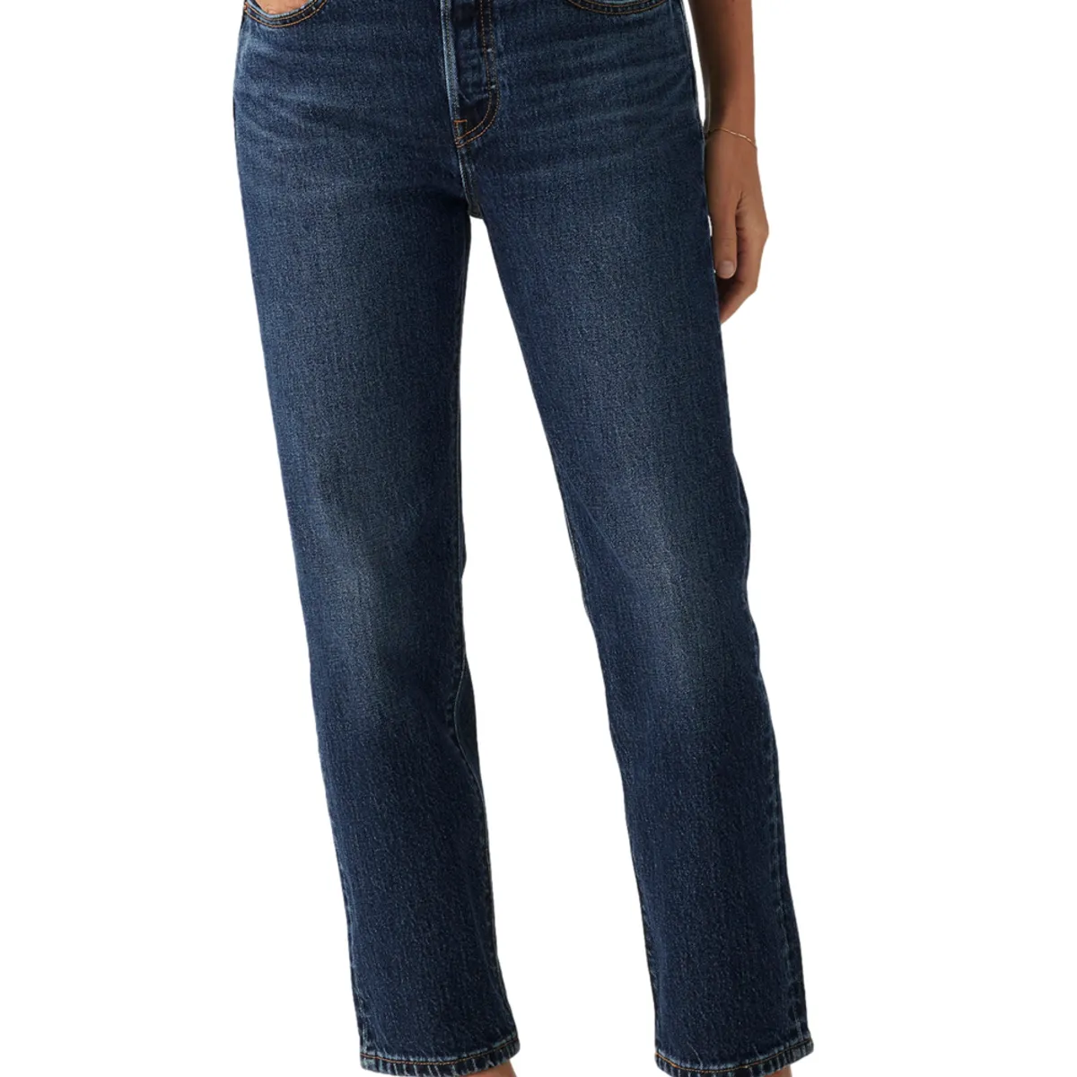 LEVIS - Jeans Mujer 501 Crop Azul Levis