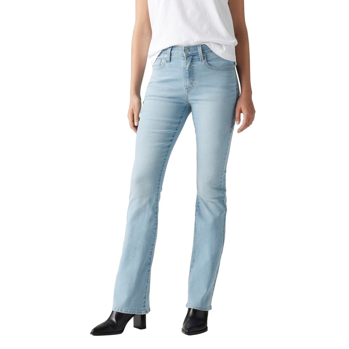 LEVIS - Jeans Mujer 725 High Rise Bootcut Celeste Levis