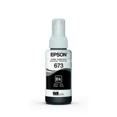 EPSON - Botella de Tinta Color Negro T673
