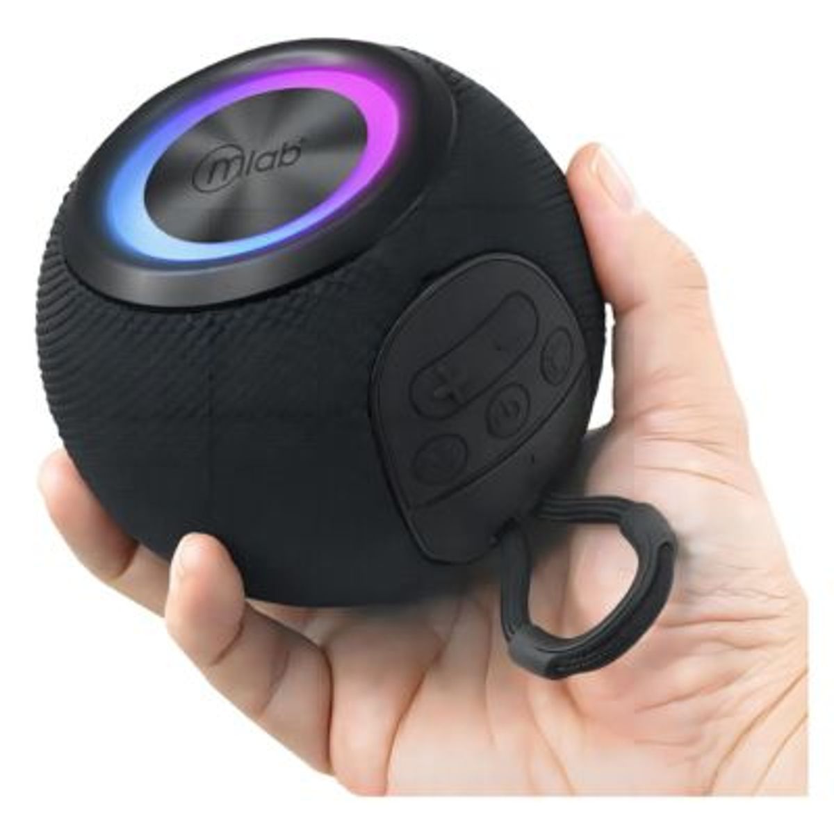 MLAB - Parlante Mlab Sphere Bass 9299 Tws Bluetooth Fm Usb Negro