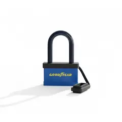 GOODYEAR - Candado 70x45x20 mm azul negro impermeable