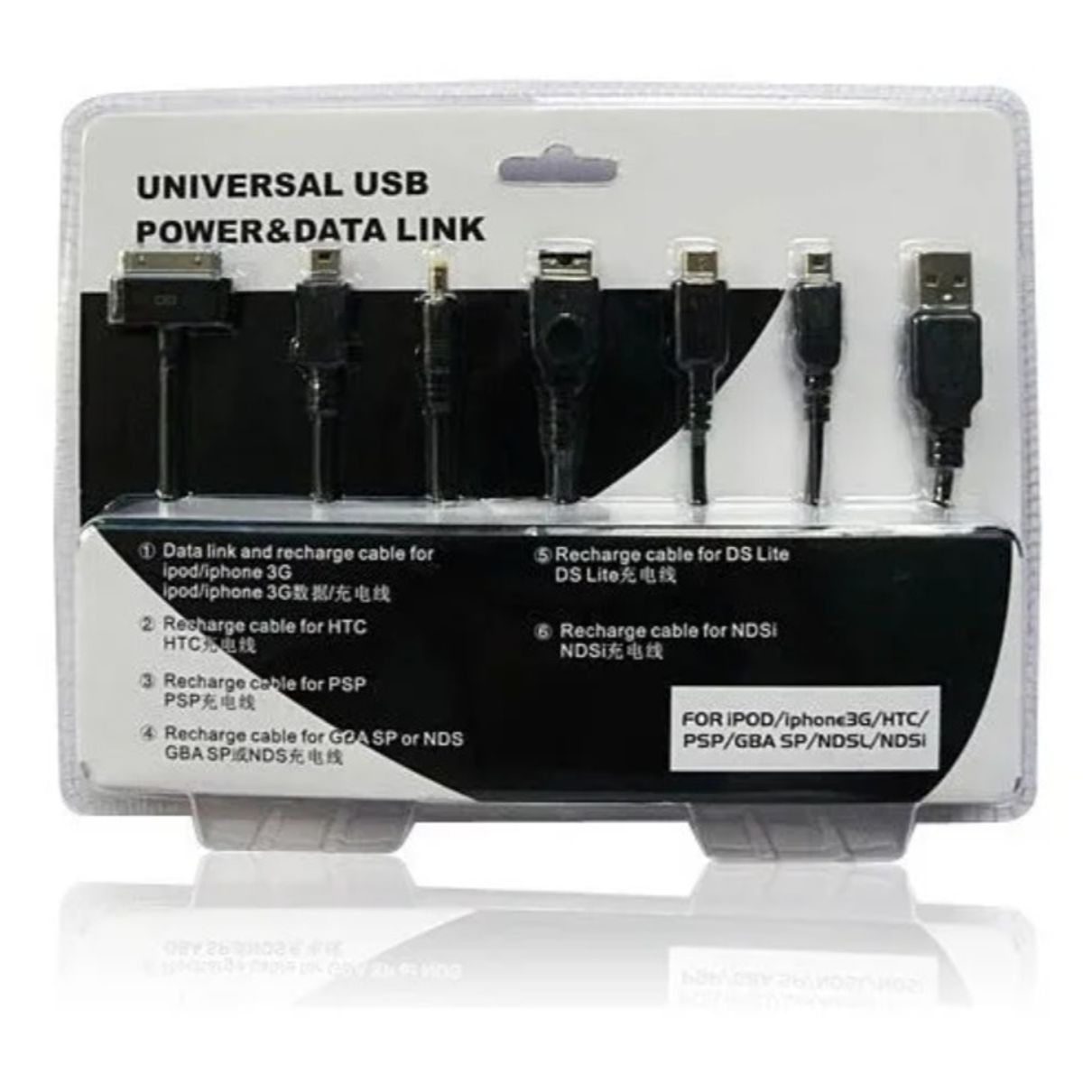 GENERICO - Cable Usb Para Ipod Para Iphone 4 3 Para Psp Nintend Ndsl