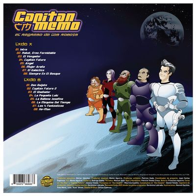 Imagen 2 del producto CAPITAN MEMO - EL REGRESO DE LOS ROBOTS / VINILO