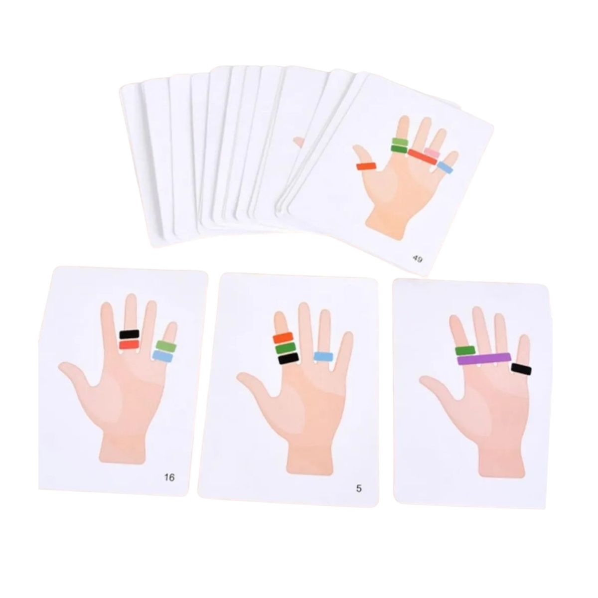 GENERICO - JUEGO DE CLASIFICACION DE ANILLOS DE COLORES