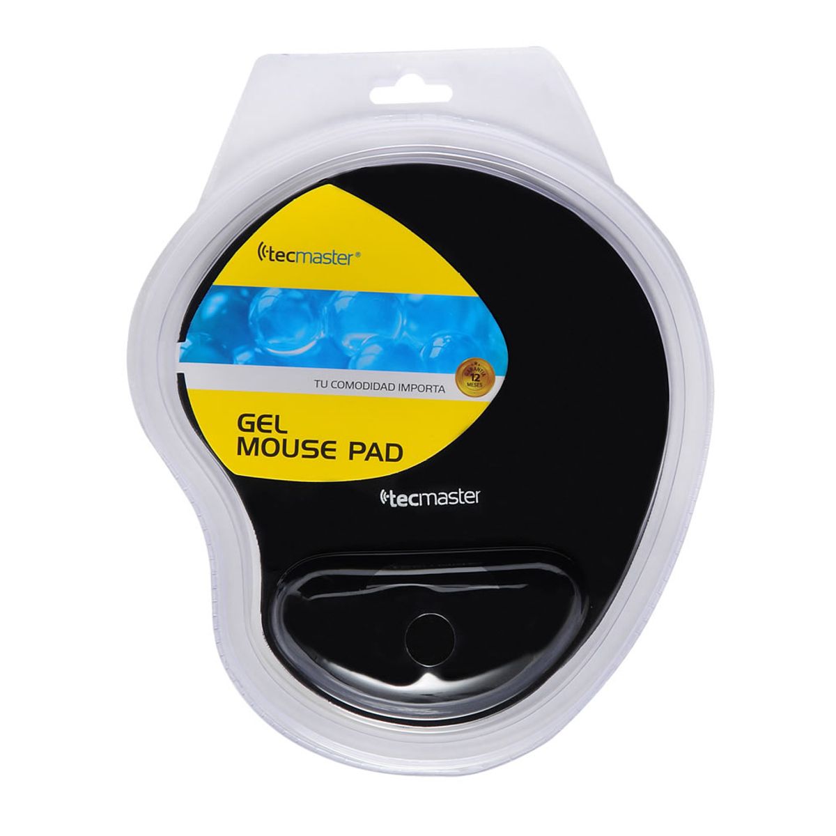 TECMASTER - Mouse Pad Alfombrilla Apoya Muñeca Gel Silicona Tecmaster