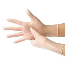 GENERICO - Guantes de Vinilo Transparente - Talla M