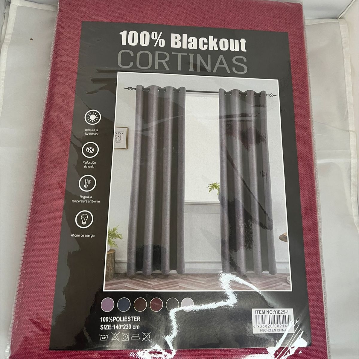 GENERICO - cortinas blackout 140x230