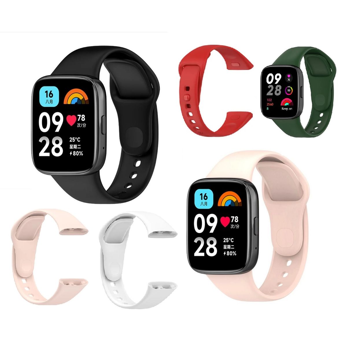 GENERICO - Correa compatible con Xiaomi Redmi Watch 3