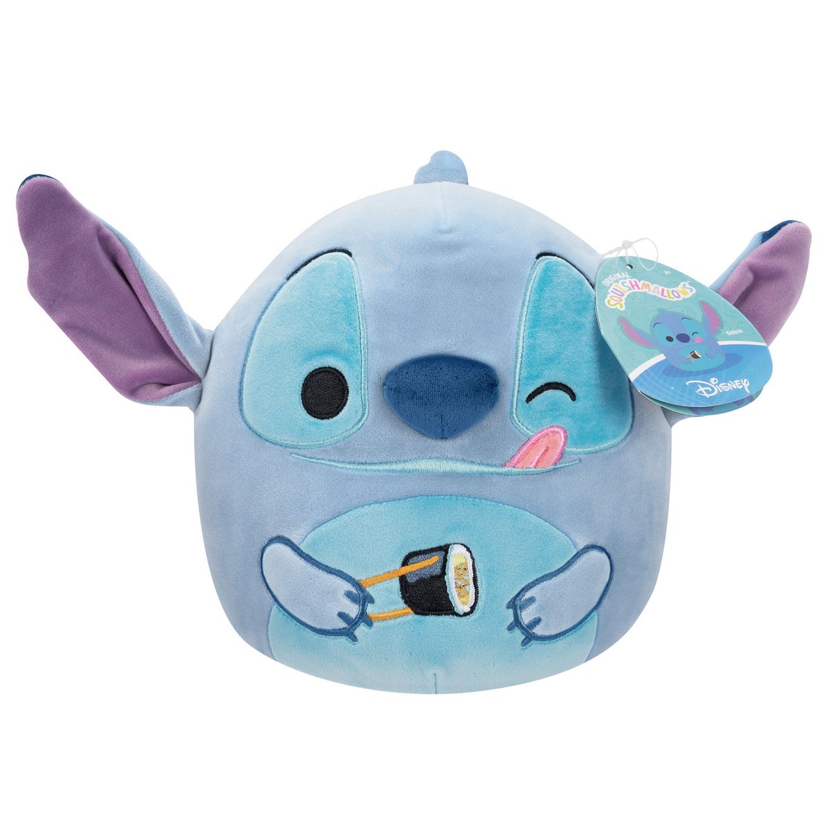 DISNEY - Peluche Squishmallows Stitch Flotador 20 cm