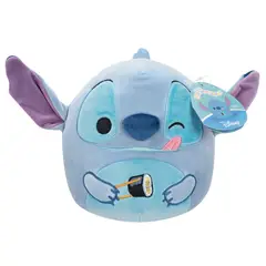 DISNEY - Peluche Squishmallows Stitch Flotador 20 cm