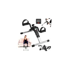 GENERICO - Pedalera Ejercitador Brazos Piernas Rehabilitación Con Lcd