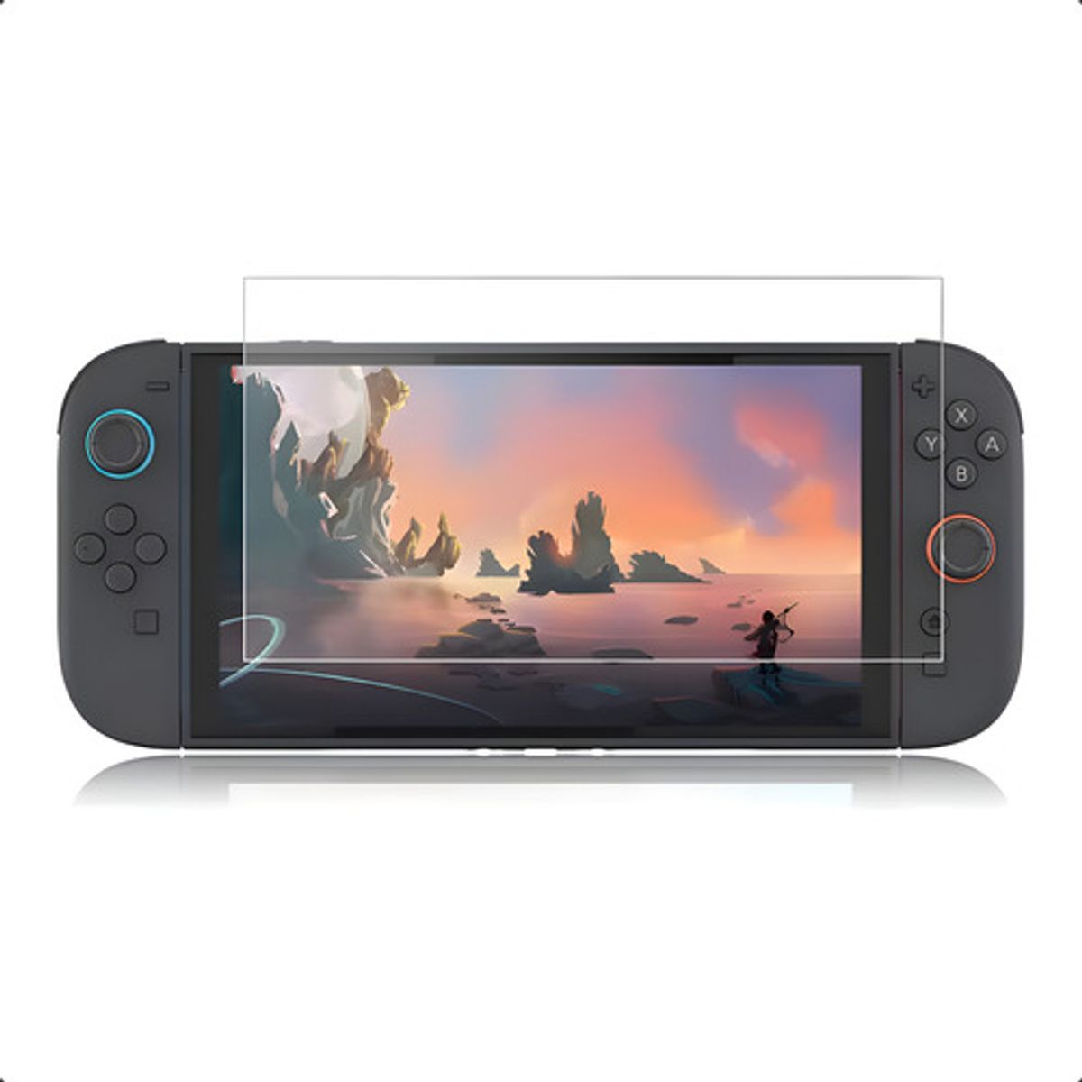 GENERICO - Protector De Pantalla Lamina De Vidrio Para Nintendo Switch2