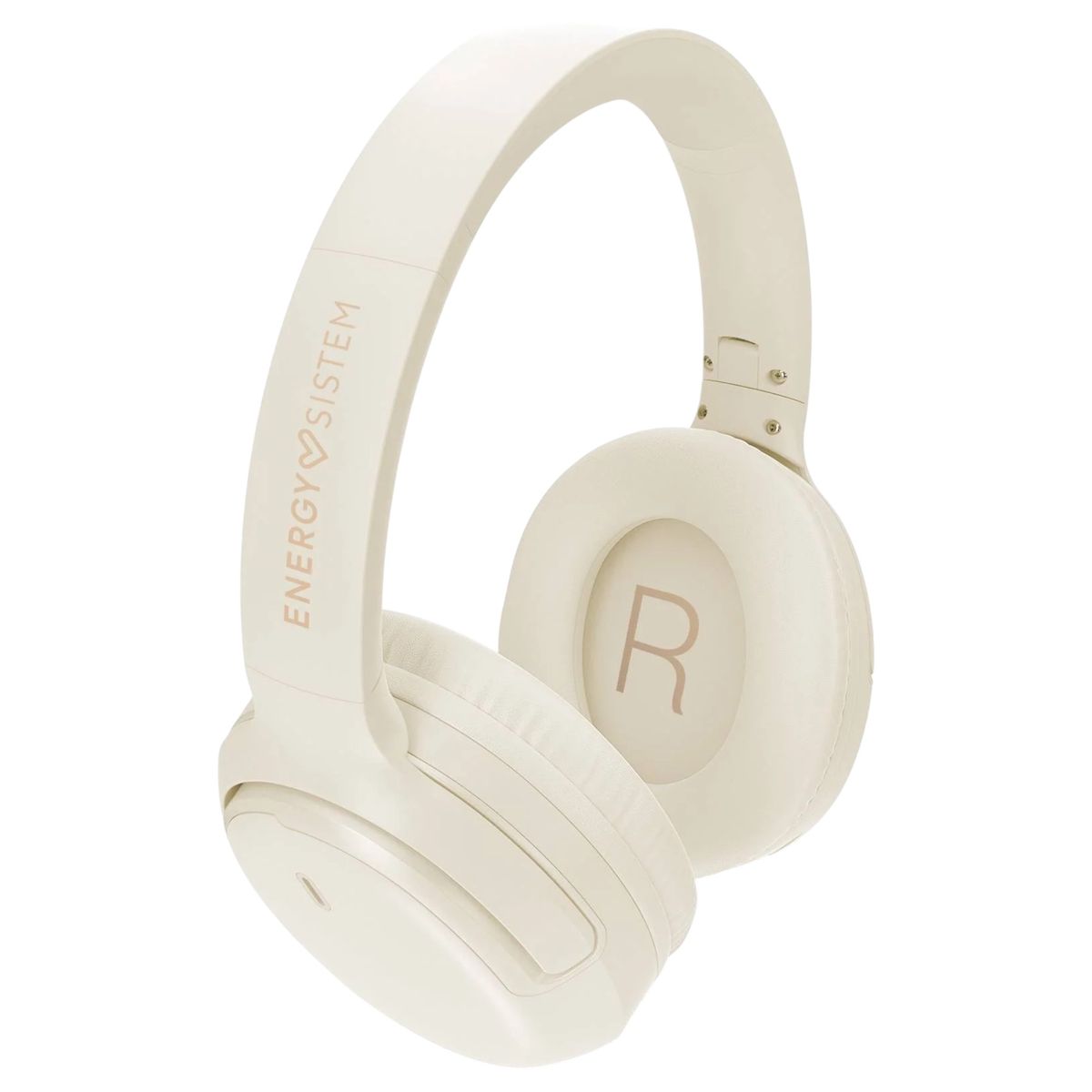 ENERGY SISTEM - Audífonos Bluetooth Energy Sistem Rizz Fold Cream Deep Bass 50Hrs