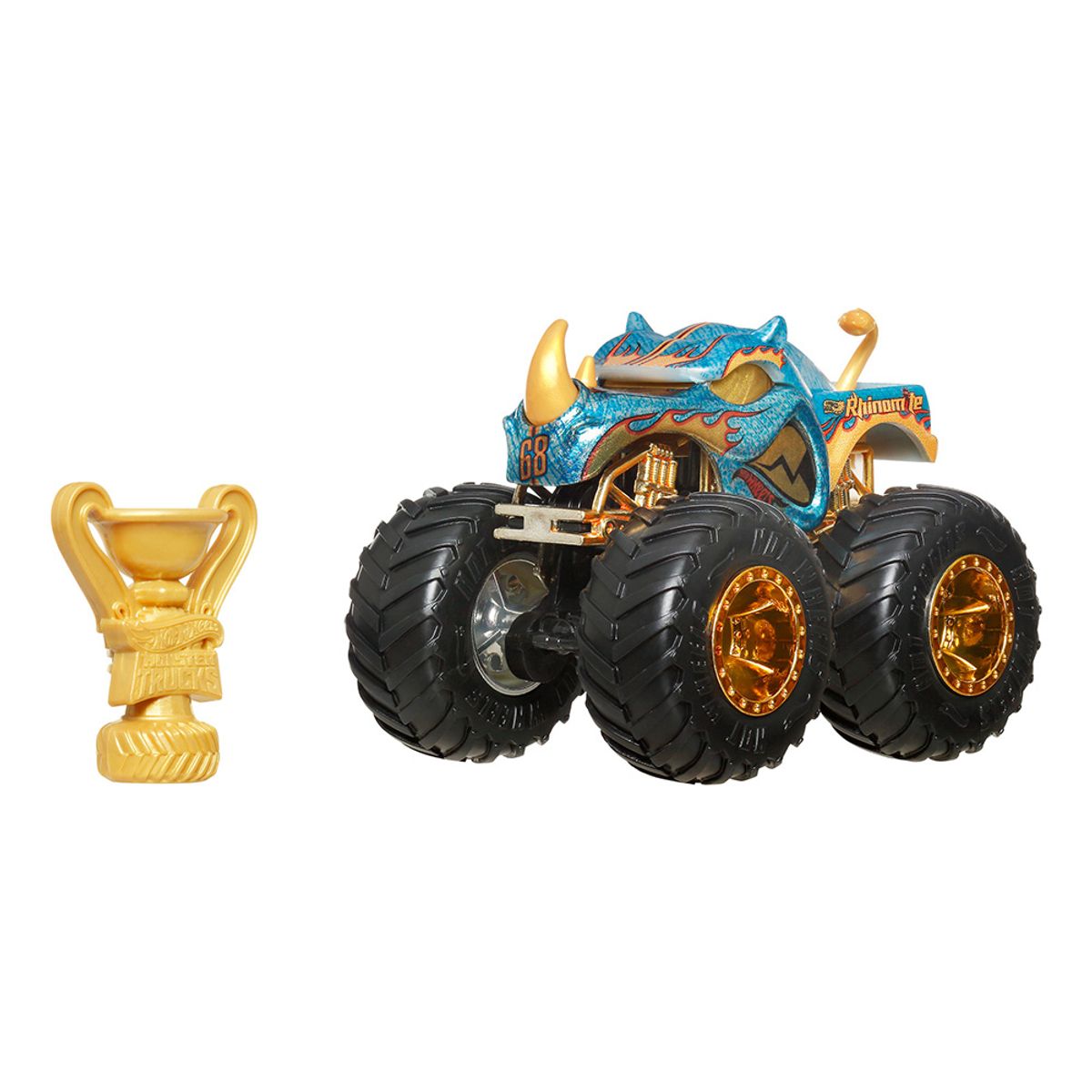 HOT WHEELS - JUGUETE HOT WHEELS  RHINOMITE Monster Truck 50 años
