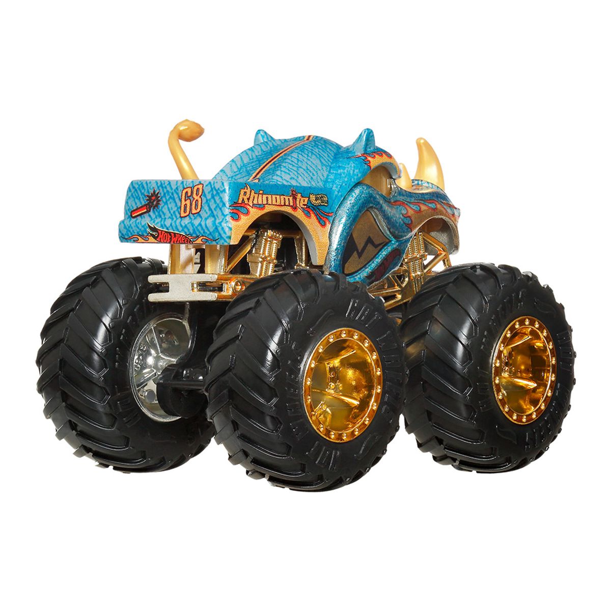 HOT WHEELS - JUGUETE HOT WHEELS  RHINOMITE Monster Truck 50 años