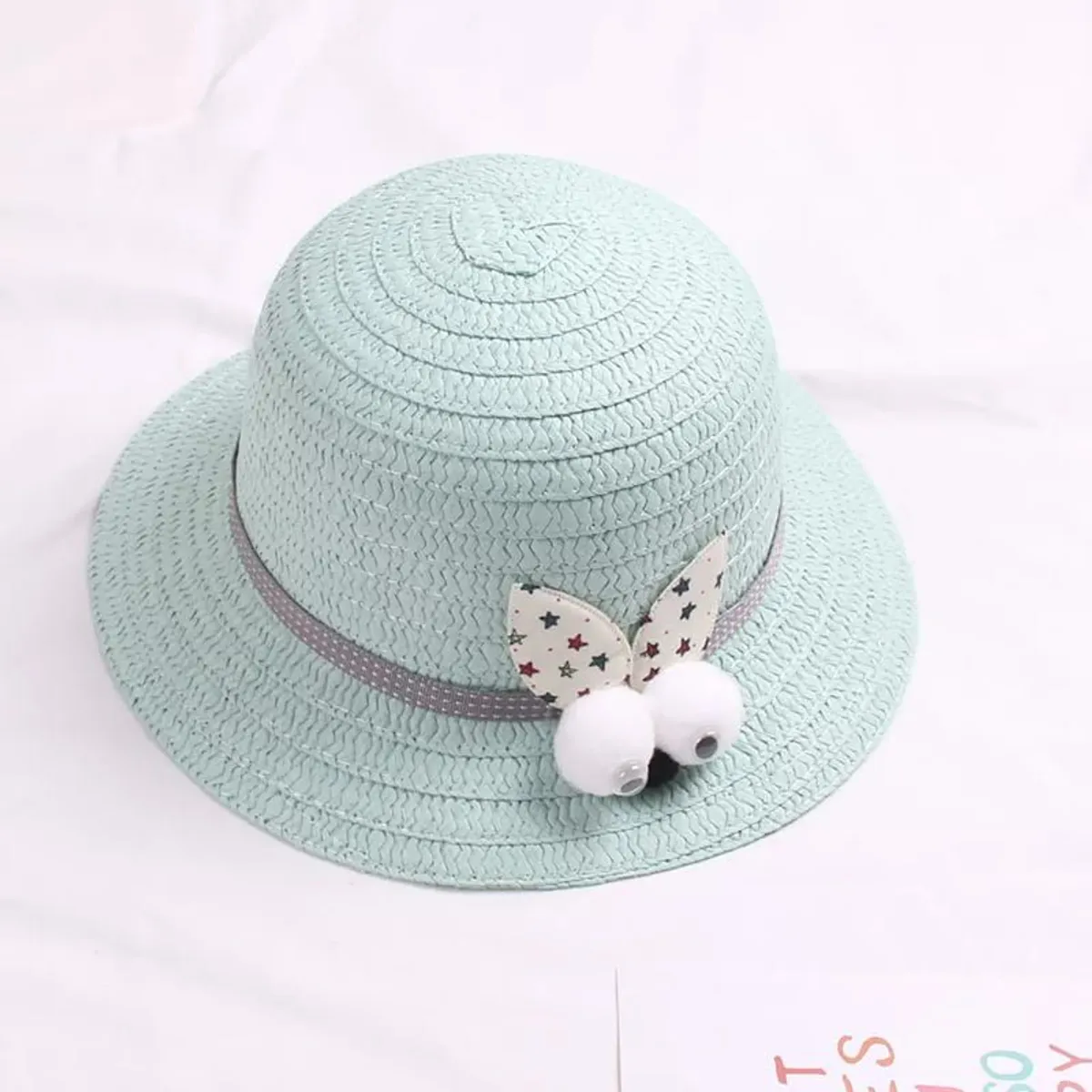 GENERICO - Pack 1 cartera y 1 gorro verano para niña 3 años a 6 años
