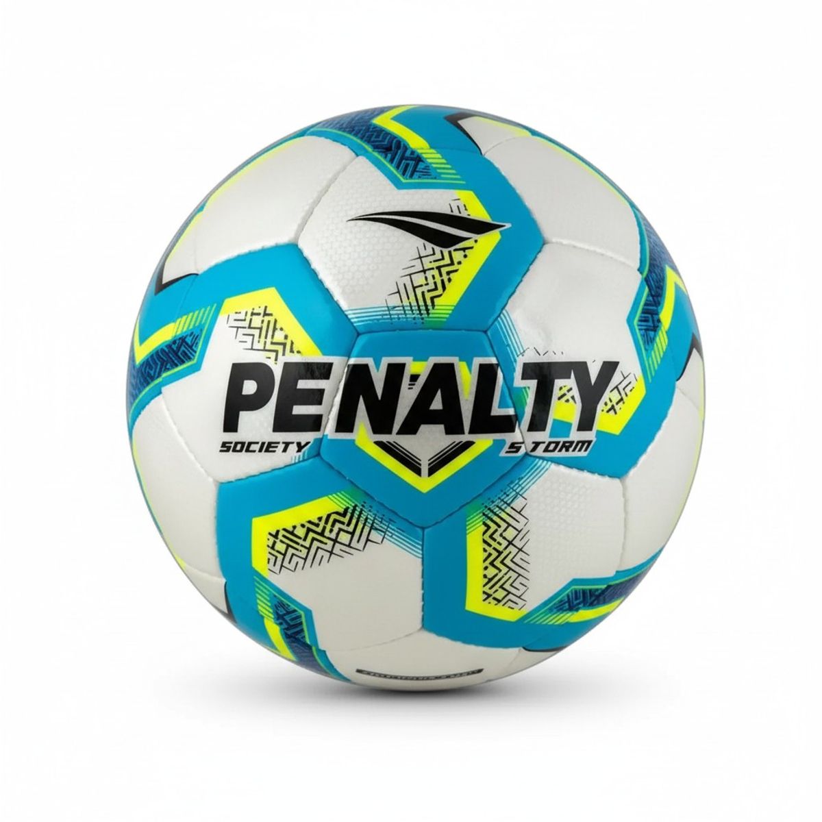 PENALTY - Balón de Futbolito Society Penalty Storm XXV AZUL AMARILLO