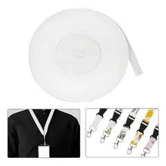 KUANGYE - Cinta Para Sublimar Lanyard 2 Cm Blanco 100 Metros