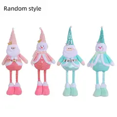 GANGLIAN - 1 Pz Muñeco Nieve 70cm Azul/Rosa Extensible, Lentejuelas y Bufanda, Decoración Fiesta, Regalo San Valentín, Navidad