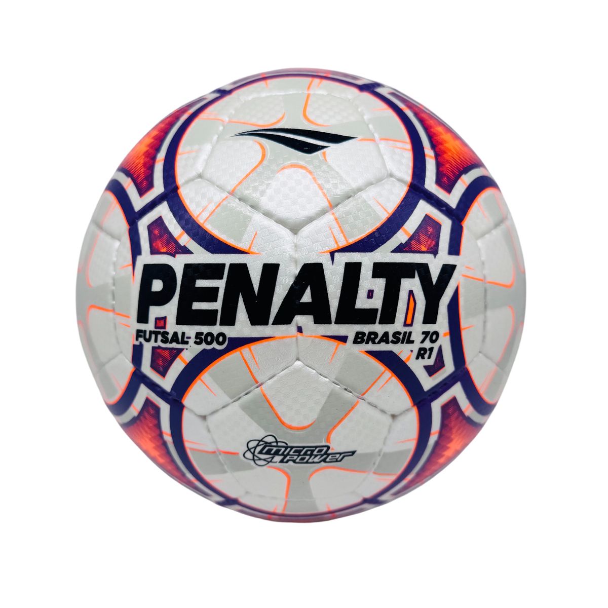 PENALTY - BALÓN FUTSAL PENALTY BRASIL 70 R1 XXIII BLANCO PURPURA