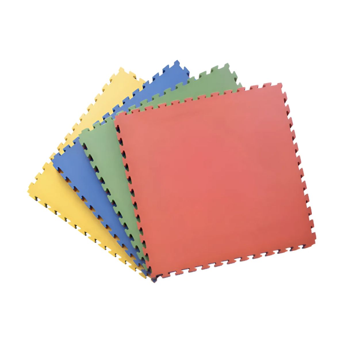 OKAY - Pack 6 Unidad Piso Puzzle Alfombra Goma Eva Antigolpes 60x60 Lisa