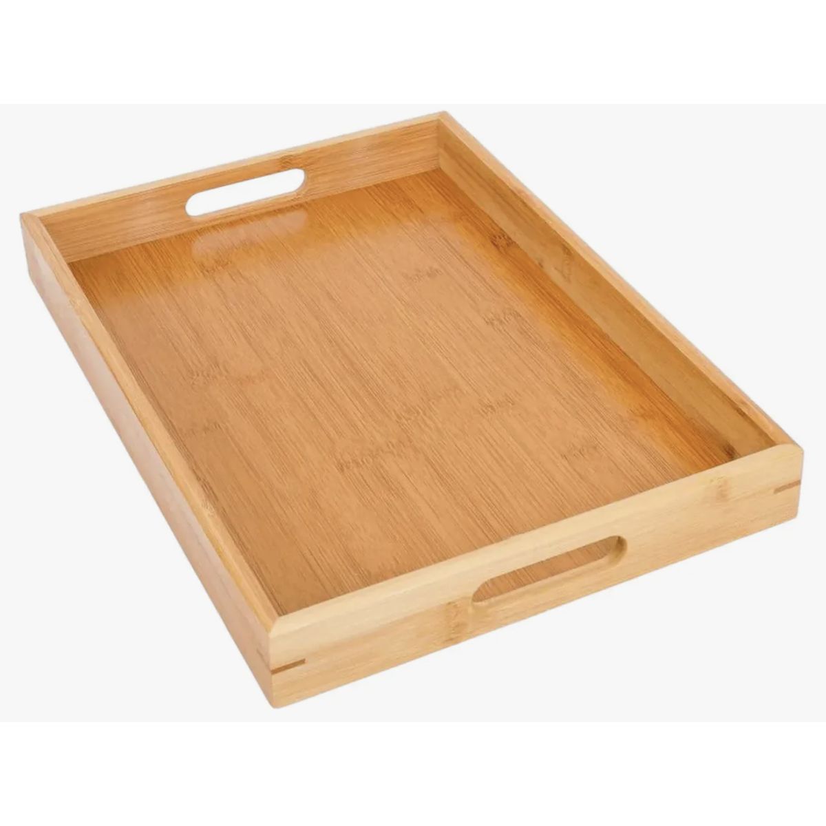 OKAY - Bandeja Rectangular Para Servir De Bambú Portátil 25x35cm
