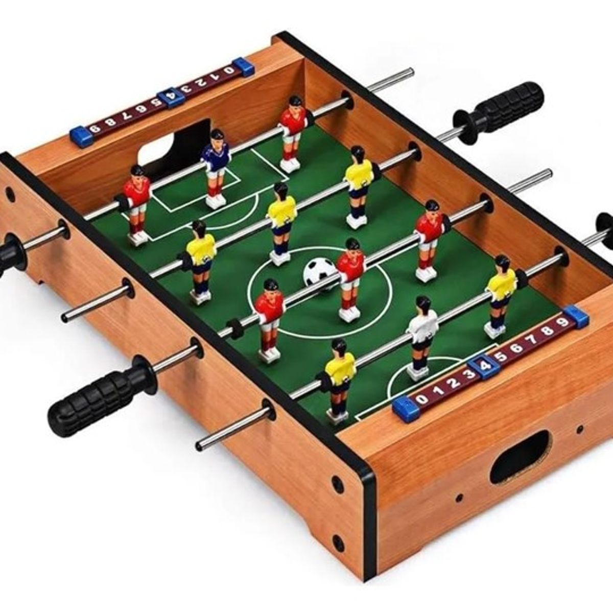 GENERICO - TACA-TACA DE MESA PORTÁTIL MINI FUTBOLÍN DE MESA GH