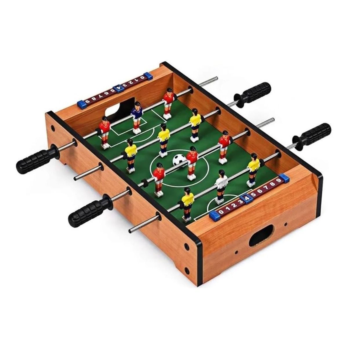 GENERICO - TACA-TACA DE MESA PORTÁTIL MINI FUTBOLÍN DE MESA GH
