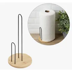 OKAY - Soporte De Bambu Para Toallas De Papel Toallas De Cocina