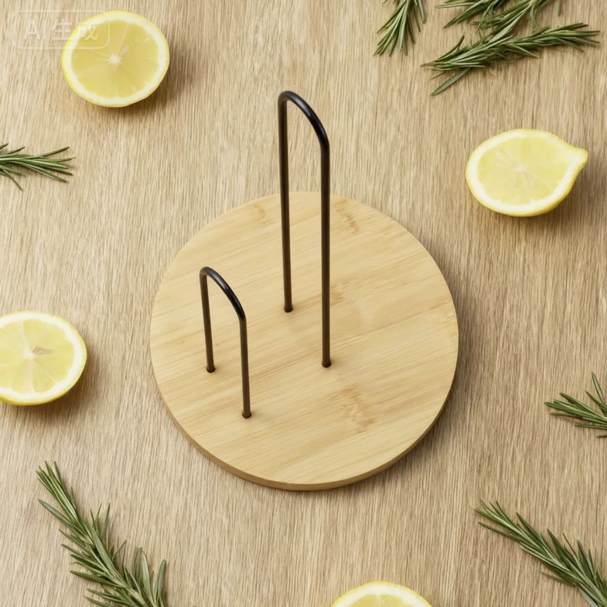 OKAY - Soporte De Bambu Para Toallas De Papel Toallas De Cocina