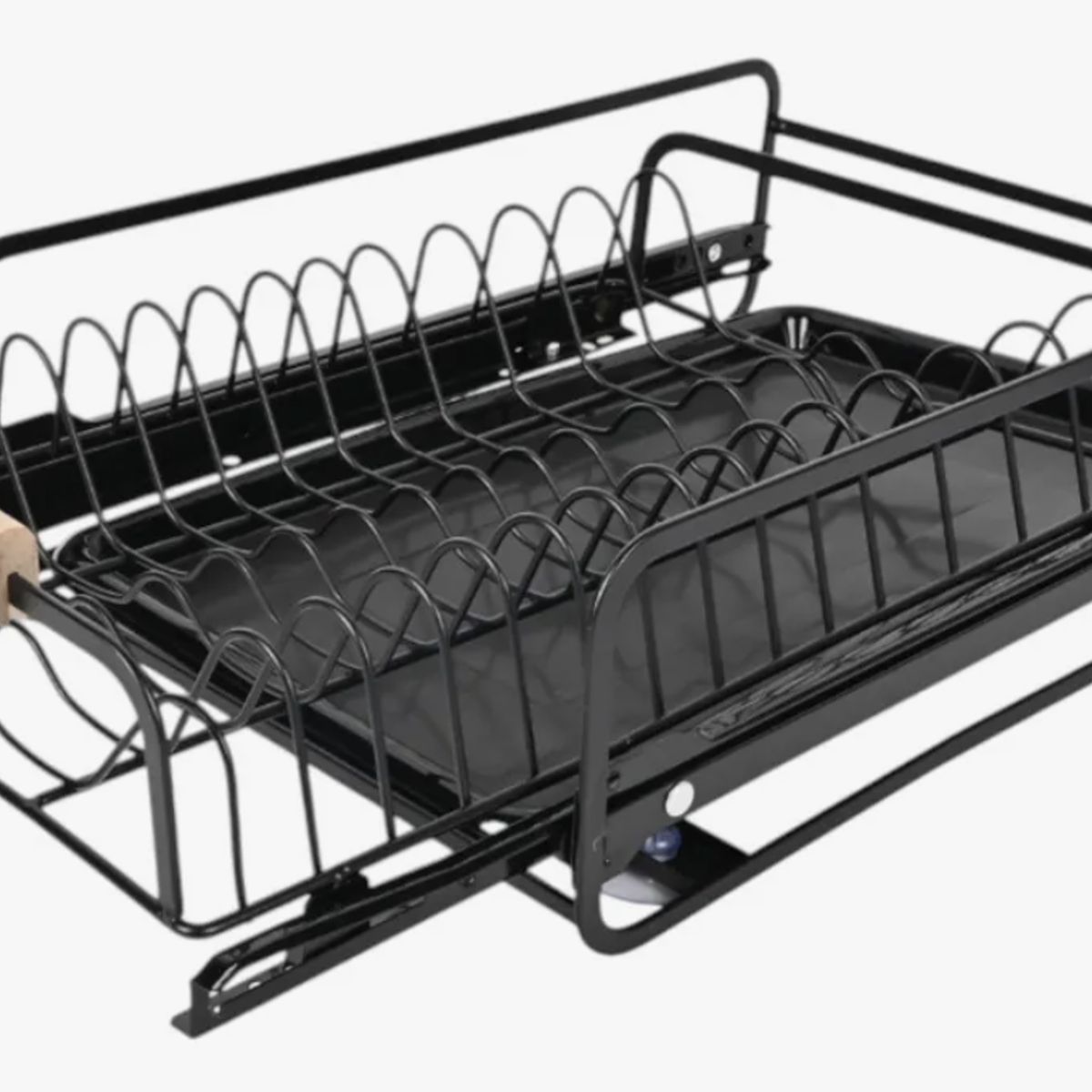 OKAY - Escurridor Metal De Platos Con Cremallera Debajo Fregadero