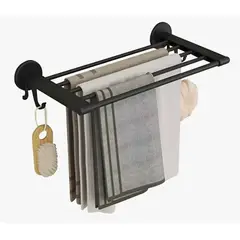 OKAY - Toallero Negro De Baño De Pared Organizador De Baño