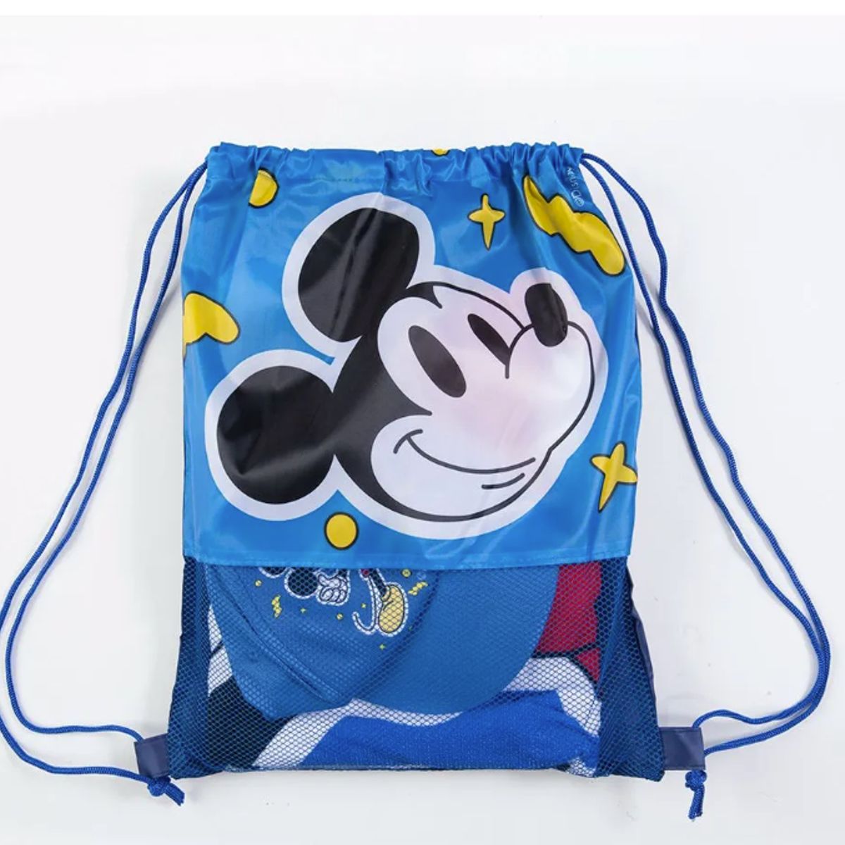 MASHINI - Toalla De Playa Infantil Con Bolso 70x140 + Jockey Mashini Mickey Happy