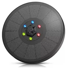 GENERICO - Fuente Bomba De Agua Solar Flotante Piscina 4 Boquillas