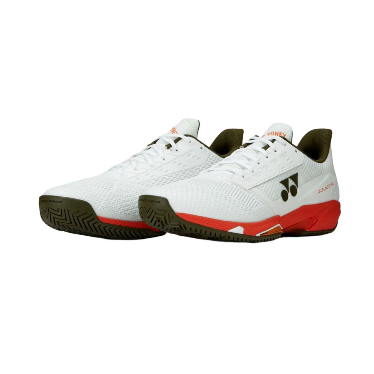 YONEX - ZAPATILLA TENIS YONEX AD-ACCEL ALL COURT WHITE-ORANGE