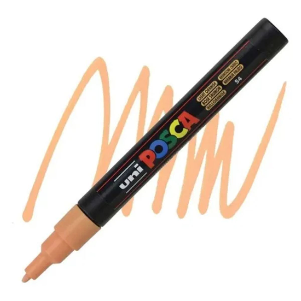 UNI POSCA - POSCA MARCADOR ACRILICO 3M NARANJO CLARO