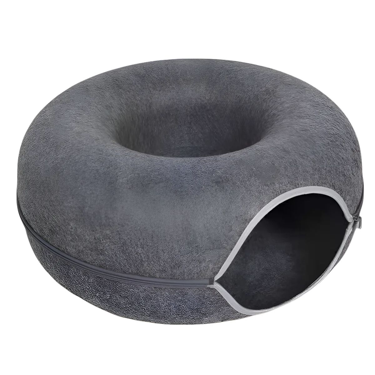 OKAY - Cama Para Gatos Zona Juegos Forma Dona Cueva De Gatos