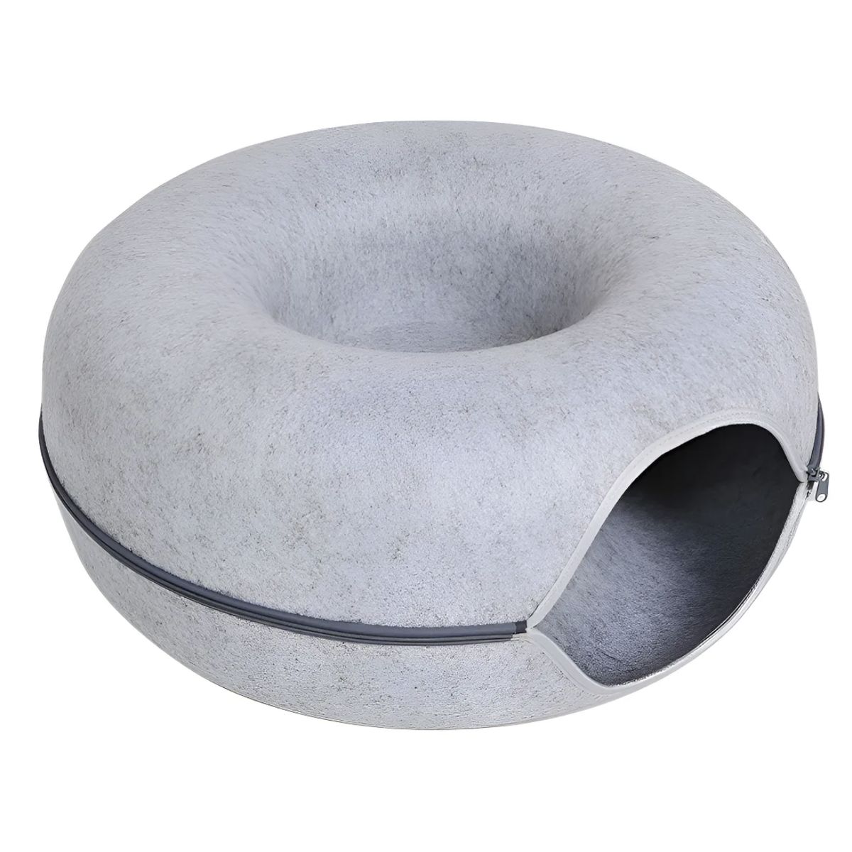 OKAY - Cama Para Gatos Zona Juegos Forma Dona Cueva De Gatos
